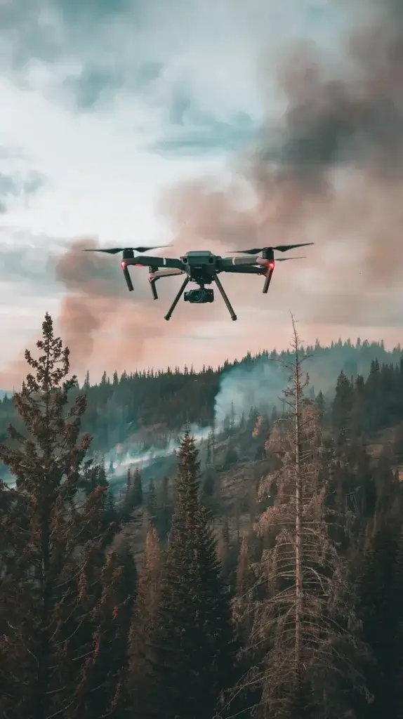 Wildfire Detection Drones