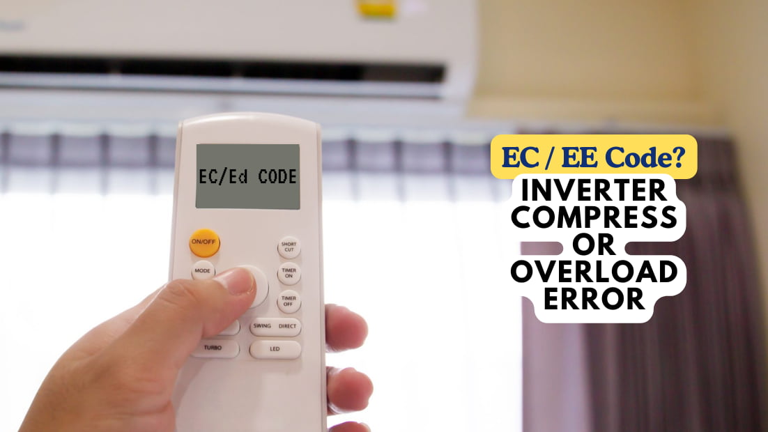 EC / Ed – Inverter Compressor Overload Error