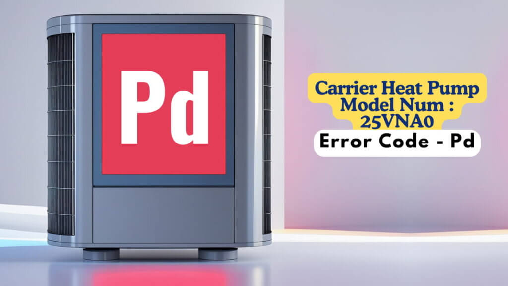 Facing Error Code Pd on your Carrier 25VNA0 heat pump? Learn how to fix this invalid inverter size plug-in issue by verifying the model plug and thermostat setup—avoid costly control board replacements with expert guidance.